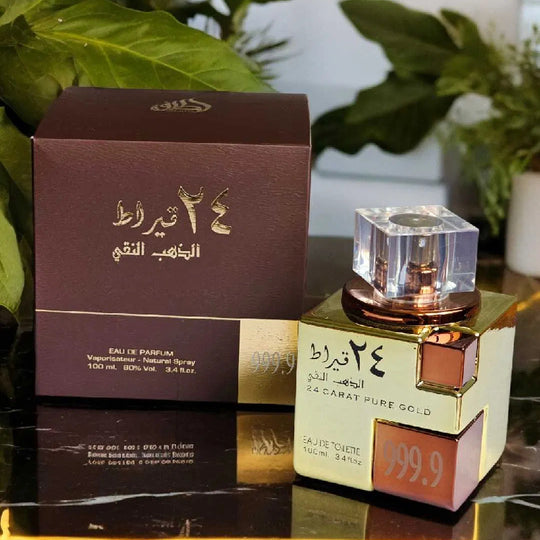 عطر 24 قيراط بالعود